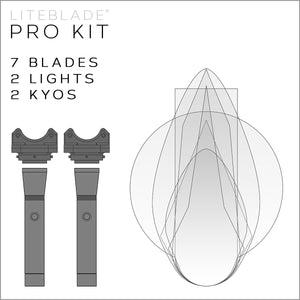 PRO KIT / 7LITEBLADES + 2LIGHTS + 2KYOS